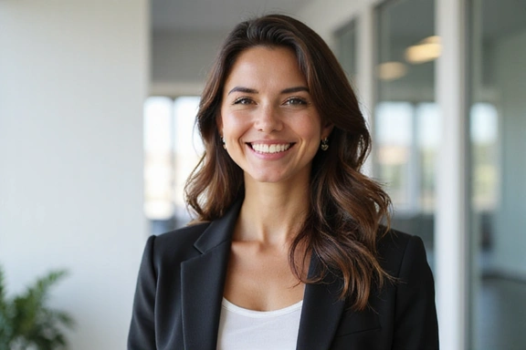 Anya after NutriLife program, looking energetic and healthy.